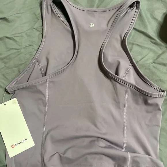 Lululemon Nulux Racerback Cropped Run Tank size 10 - Picture 5 of 6